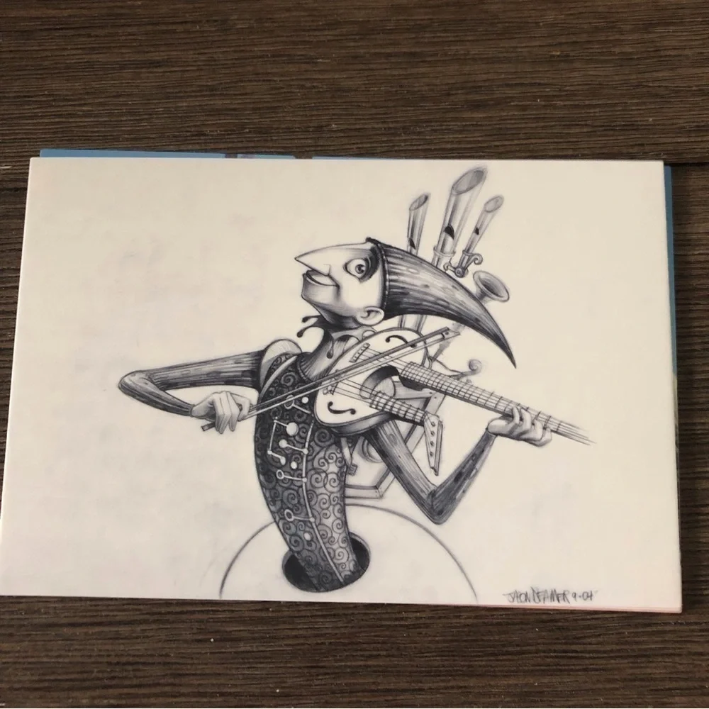 Disney Pixar Shorts Postcards: One Man Band, Boundin 5 pack